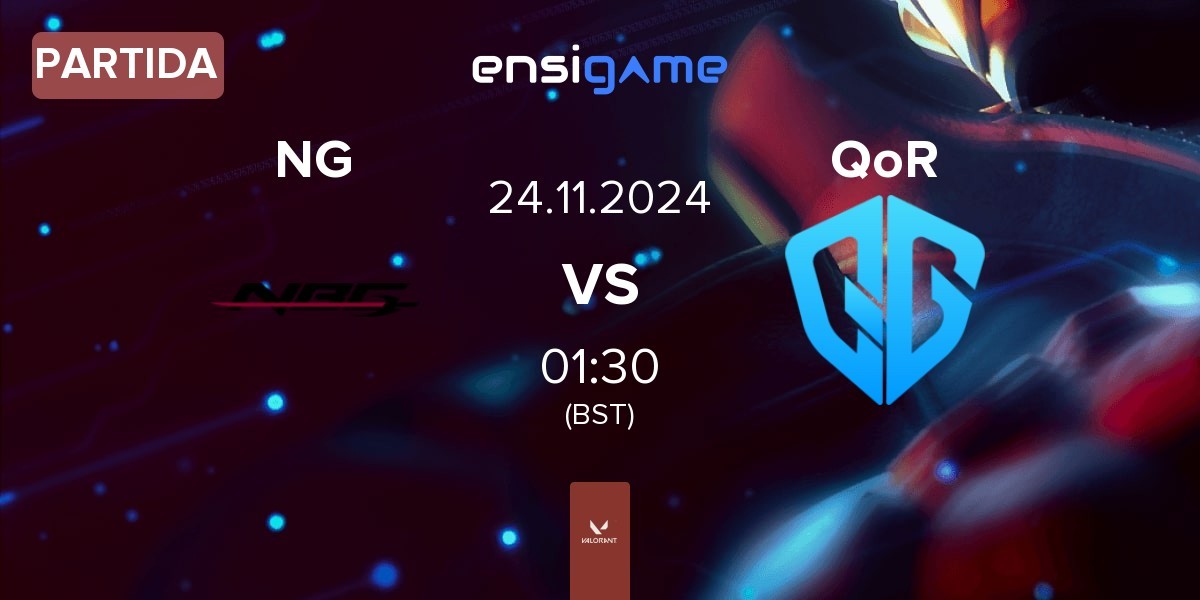 Partida Nightblood Gaming NG vs QoR | 24.11