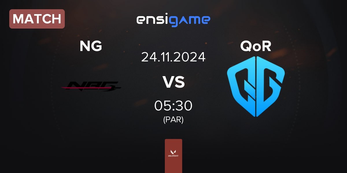 Match Nightblood Gaming NG vs QoR | 24.11