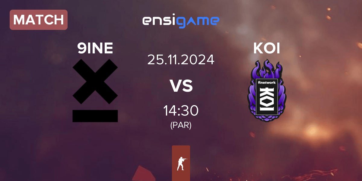 Match 9INE vs KOI | 25.11