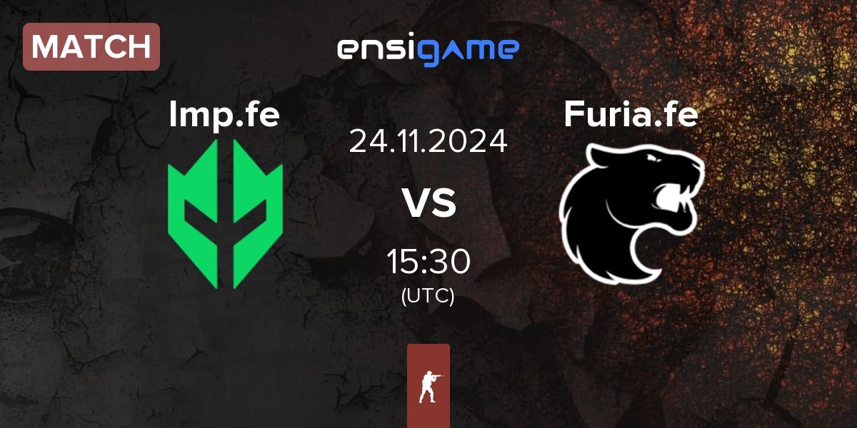 Match Imperial Fe Imp.fe vs FURIA Esports Female Furia.fe | 24.11