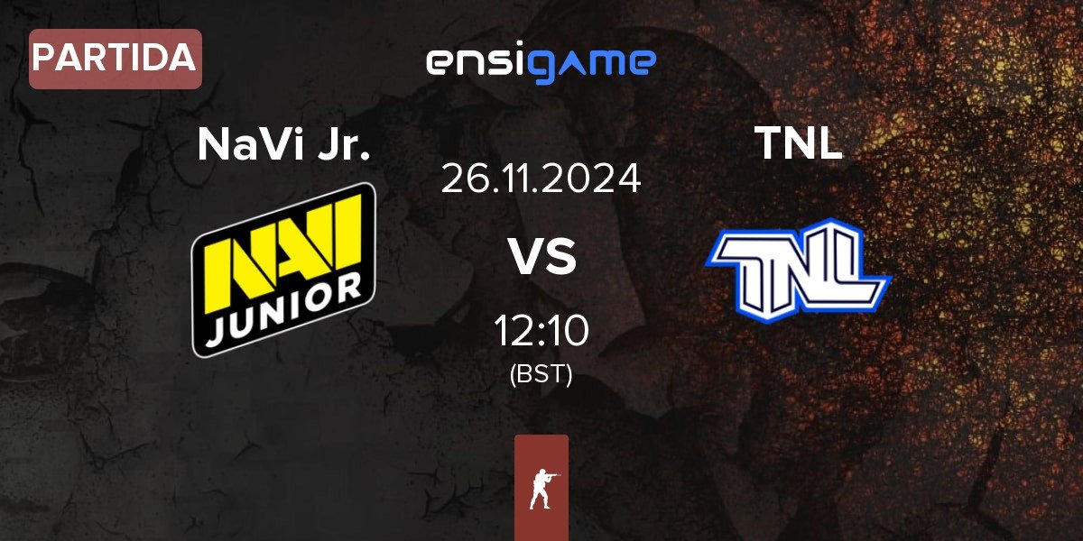 Partida Natus Vincere Junior NaVi Jr. vs TEAM NEXT LEVEL TNL | 26.11