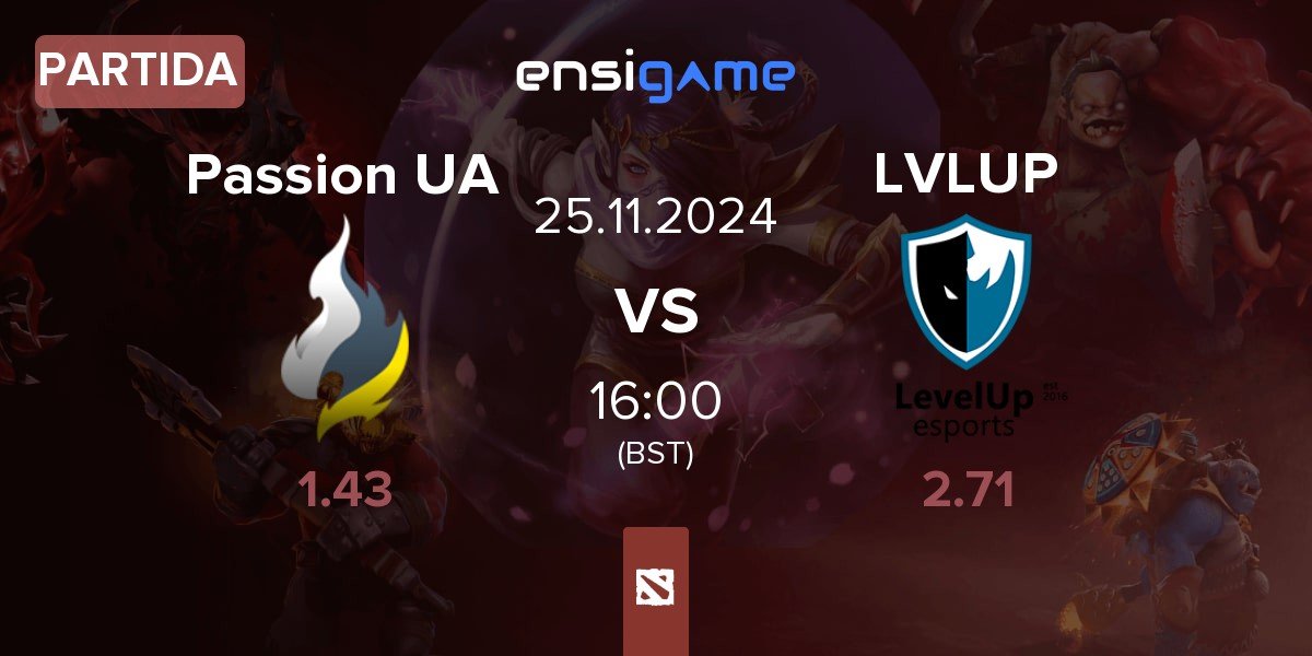 Partida Passion UA vs Level UP LVLUP | 25.11