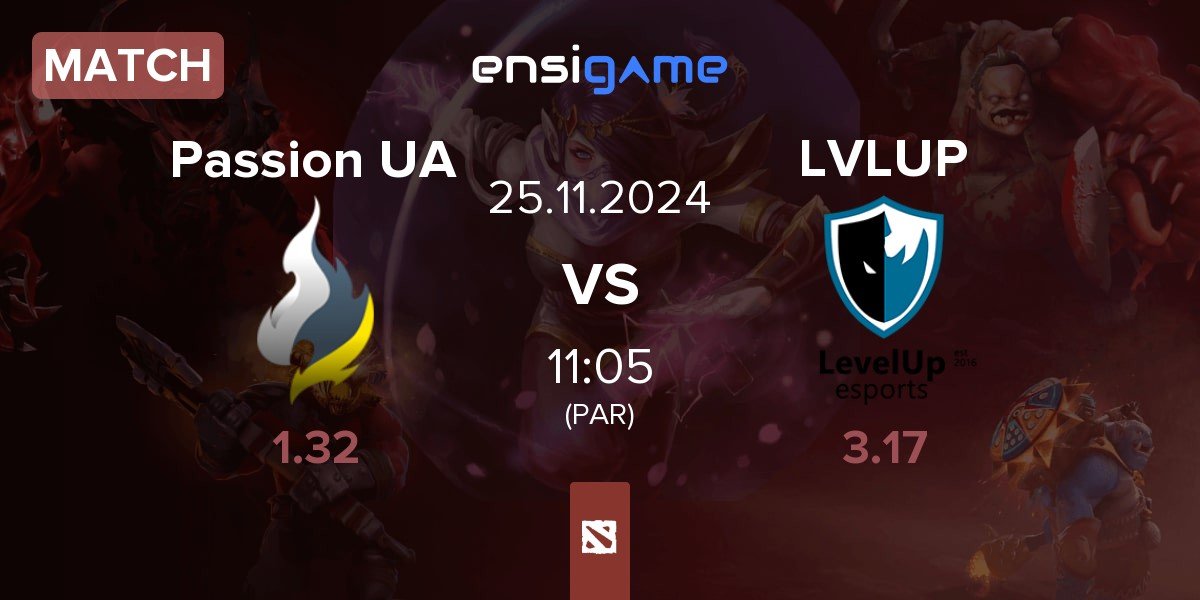 Match Passion UA vs Level UP LVLUP | 25.11