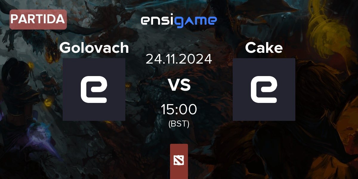 Partida Golovach Team Golovach vs Cake Team Cake | 24.11