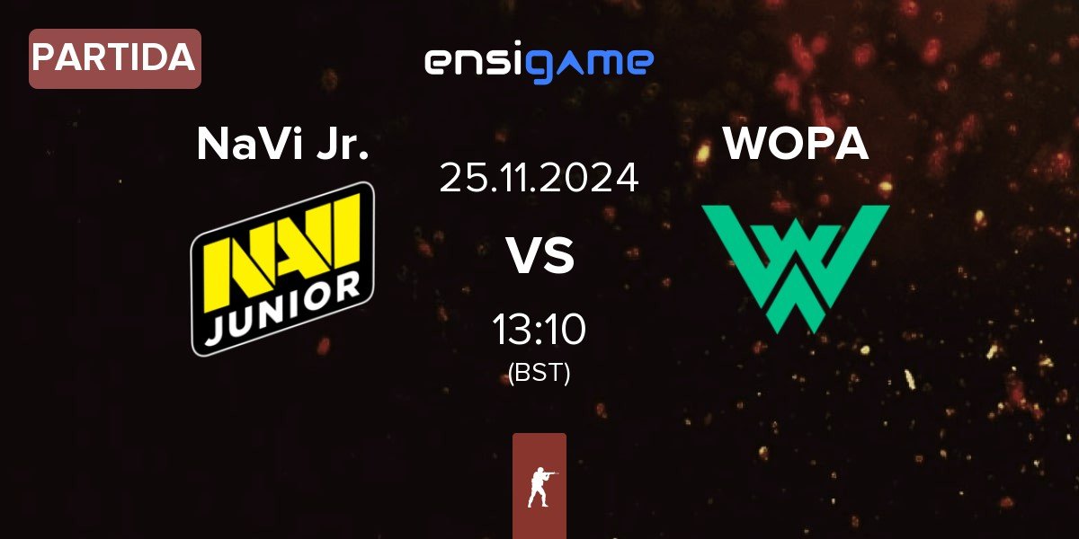 Partida Natus Vincere Junior NaVi Jr. vs WOPA Esport WOPA | 25.11