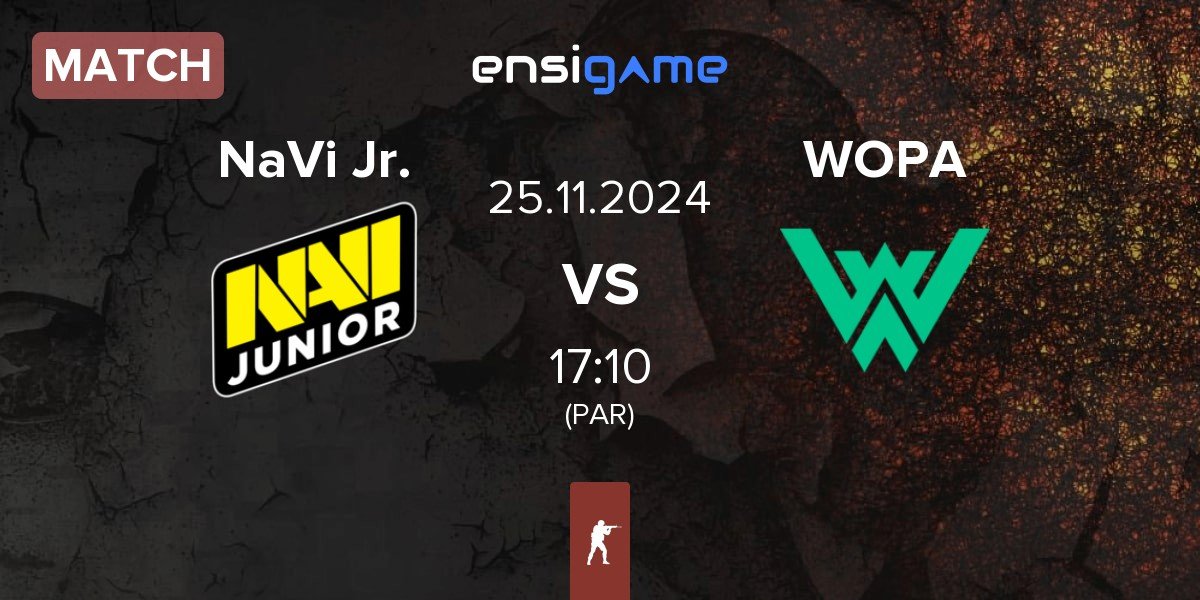 Match Natus Vincere Junior NaVi Jr. vs WOPA Esport WOPA | 25.11