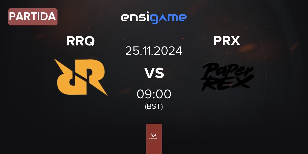 Partida Rex Regum Qeon RRQ vs Paper Rex PRX | 25.11