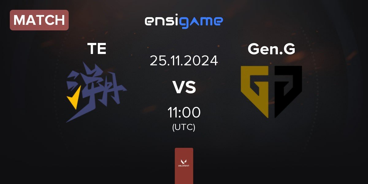 Match Trace Esports TE vs Gen.G Esports Gen.G | 25.11