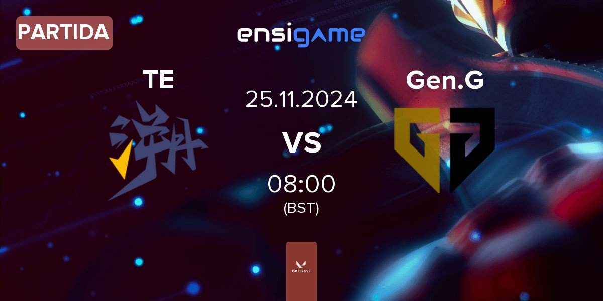 Partida Trace Esports TE vs Gen.G Esports Gen.G | 25.11