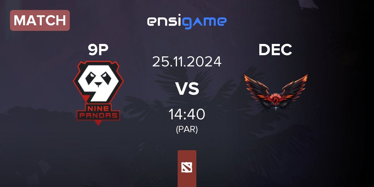 Match 9Pandas 9P vs Dragon Esports Club DEC | 25.11