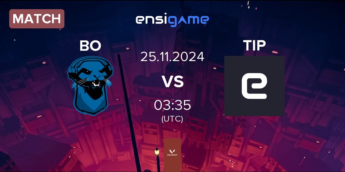 Match Blue Otter BO vs Trust In Plug TIP | 25.11