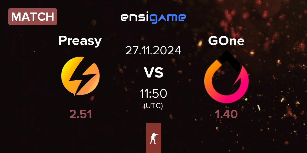 Match Preasy Esport Preasy vs GenOne GOne | 27.11