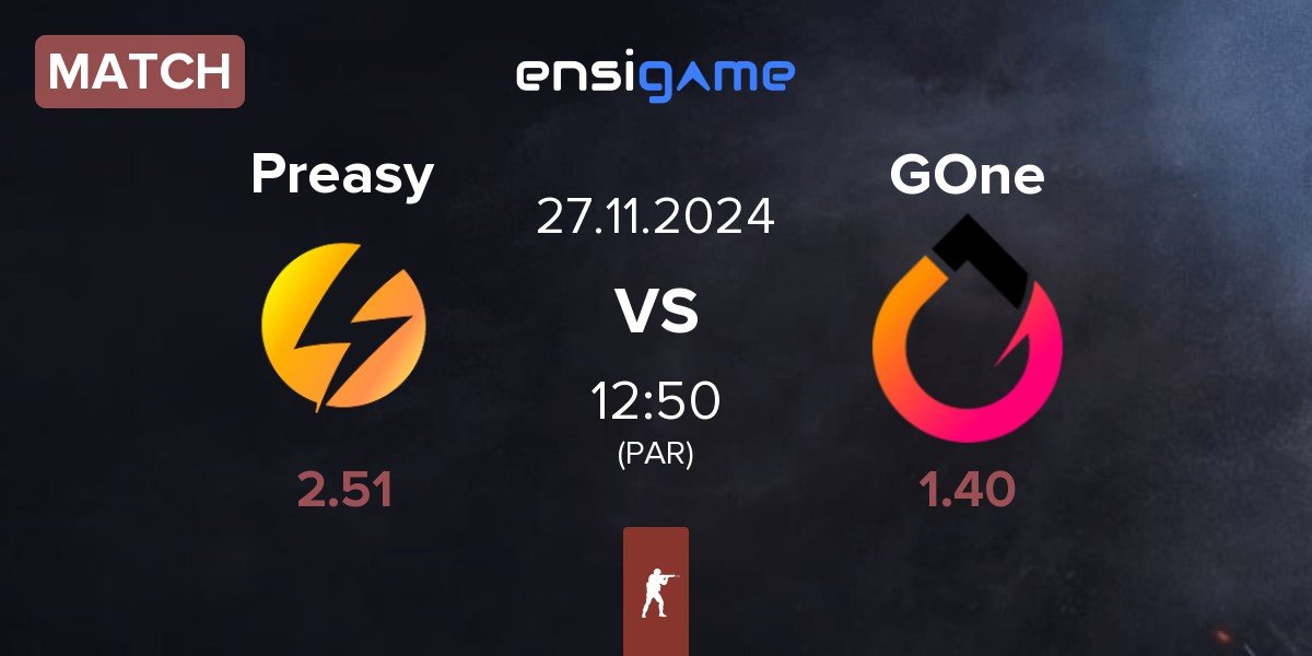 Match Preasy Esport Preasy vs GenOne GOne | 27.11