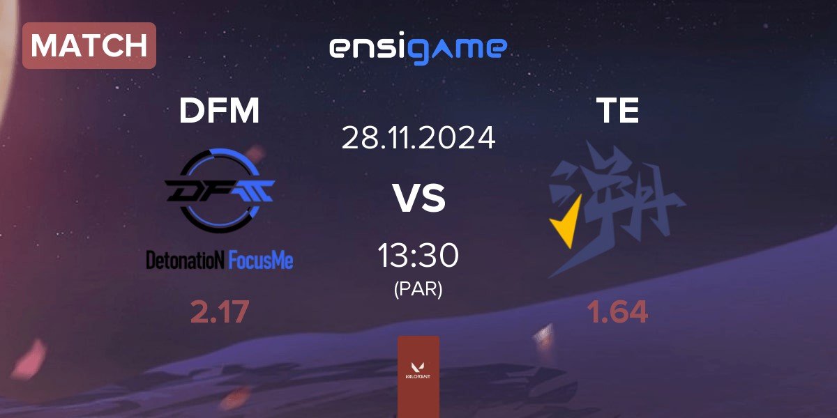 Match DetonatioN FocusMe DFM vs Trace Esports TE | 28.11