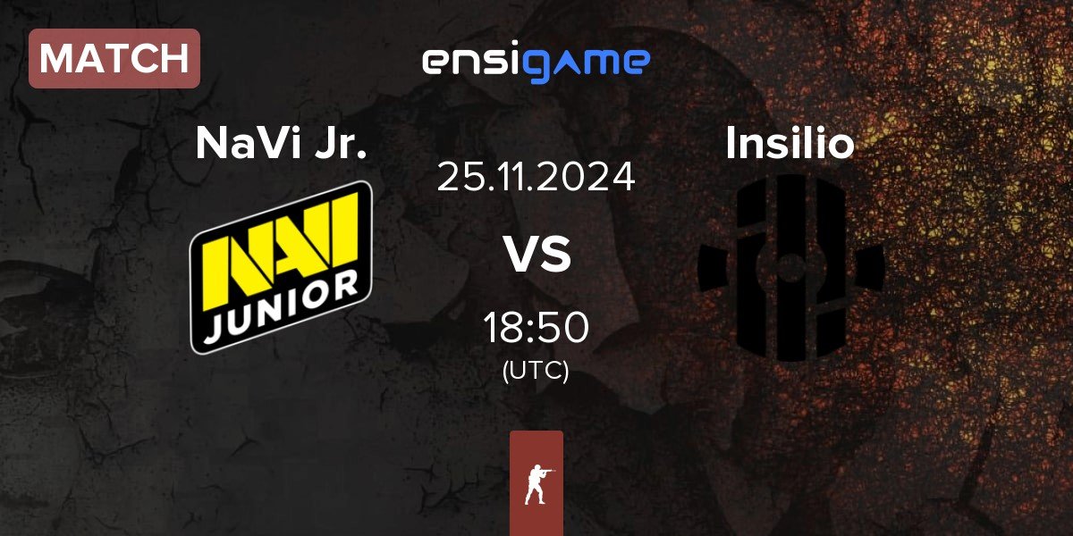 Match Natus Vincere Junior NaVi Jr. vs Insilio | 25.11