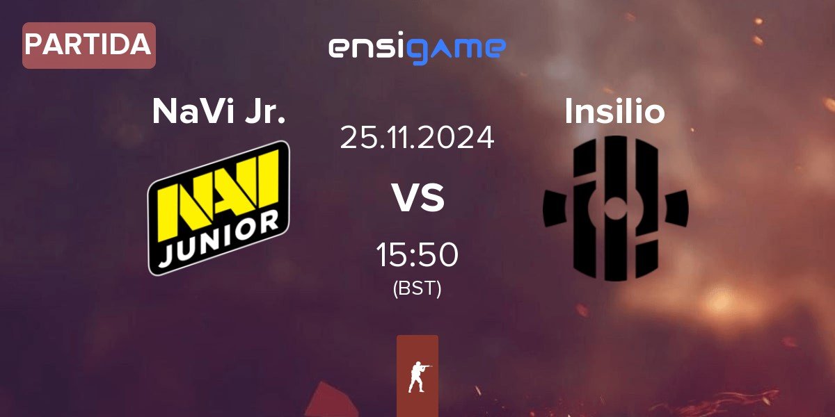 Partida Natus Vincere Junior NaVi Jr. vs Insilio | 25.11