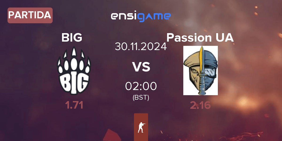 Partida BIG vs Passion UA | 30.11