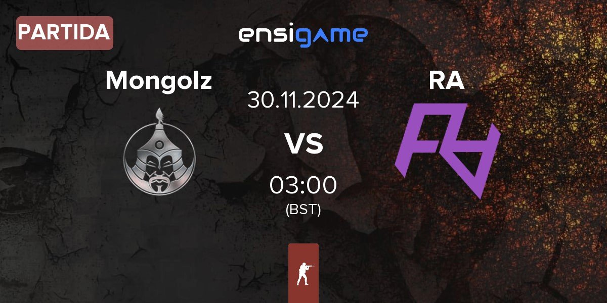 Partida The Mongolz Mongolz vs Rare Atom RA | 30.11