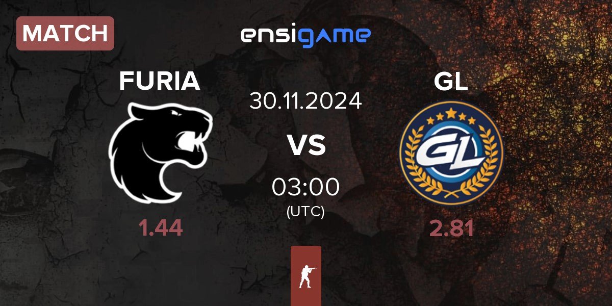 Match FURIA Esports FURIA vs GamerLegion GL | 30.11