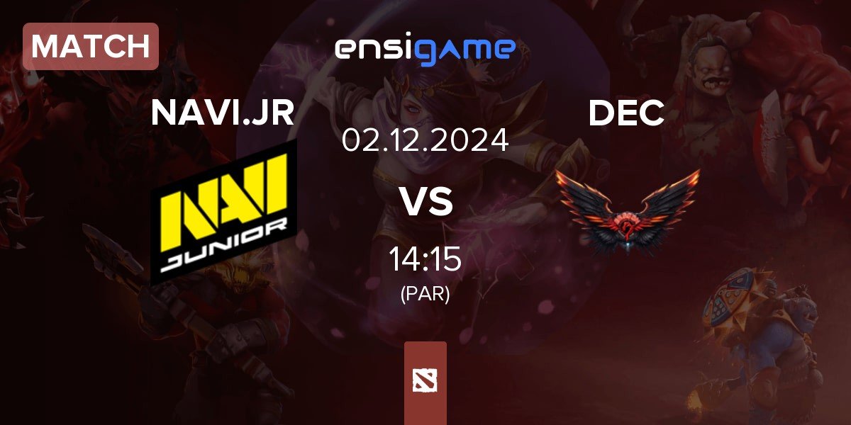 Match Navi Junior NAVI.JR vs Dragon Esports Club DEC | 02.12