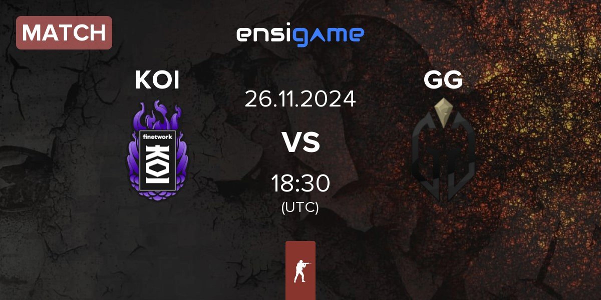 Match KOI vs Gaimin Gladiators GG | 26.11