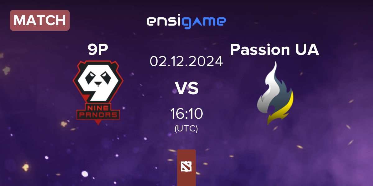 Match 9Pandas 9P vs Passion UA | 02.12