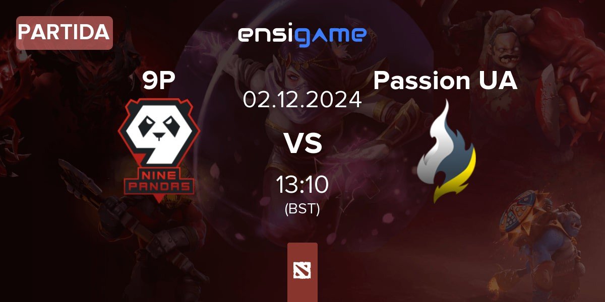 Partida 9Pandas 9P vs Passion UA | 02.12