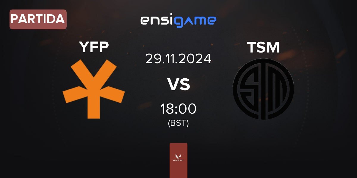 Partida YFP Gaming YFP vs TSM | 29.11