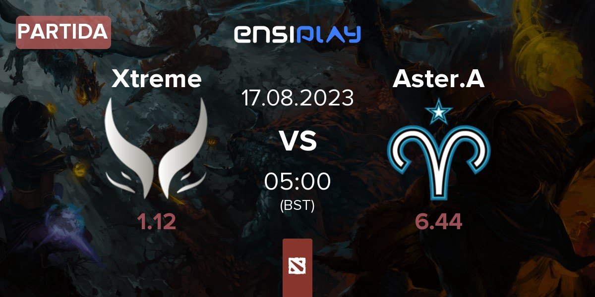 Partida Xtreme Gaming WBG.XG vs Aster.Aries Aster.A | 17.08