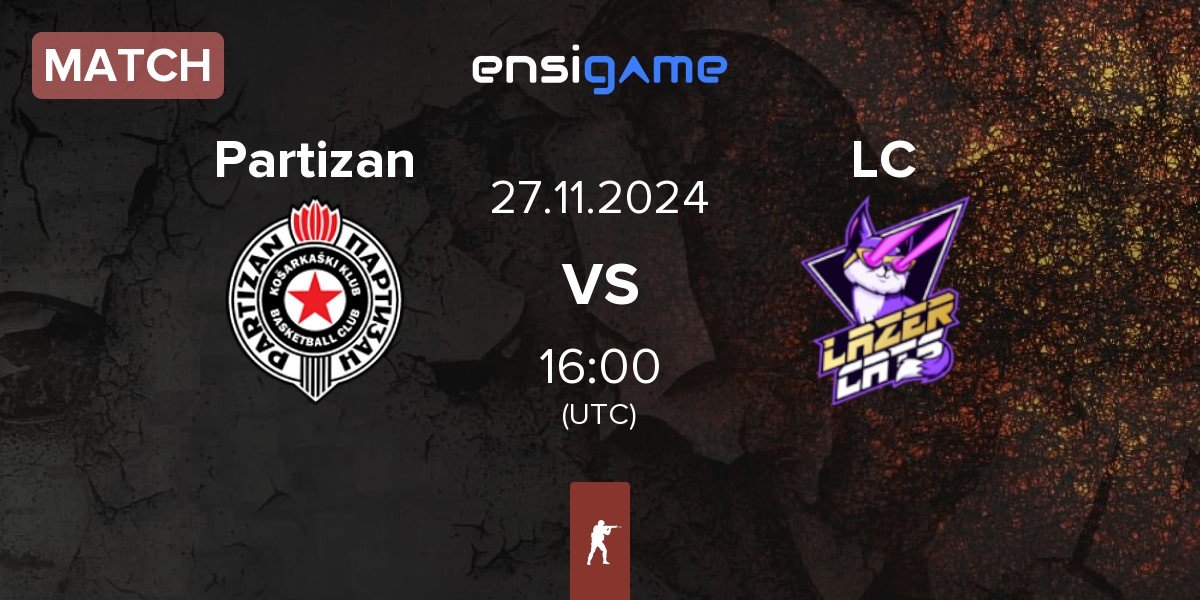 Match Partizan vs Lazer Cats LC | 26.11