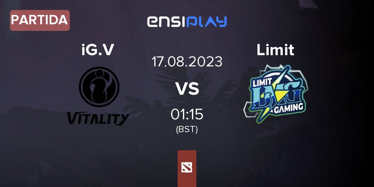 Partida Invictus Gaming Vitality iG.V vs Limit | 17.08