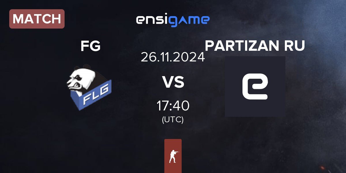 Match Fluffy Gangsters FG vs PARTIZAN RU | 26.11