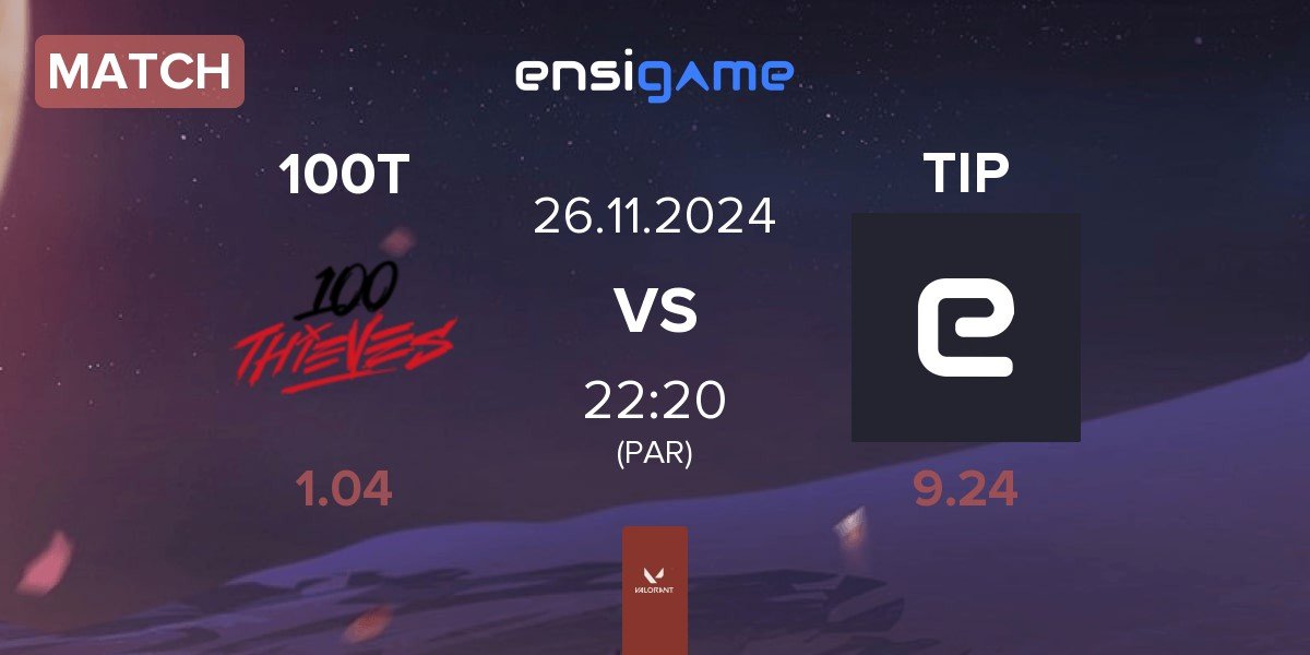 Match 100 Thieves 100T vs Trust In Plug TIP | 26.11