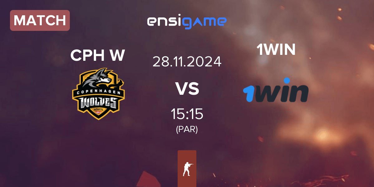 Match Copenhagen Wolves CPH W vs 1WIN | 28.11