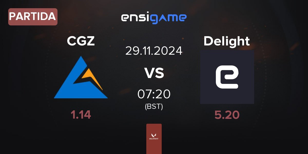 Partida Crest Gaming Zst CGZ vs Delight | 29.11