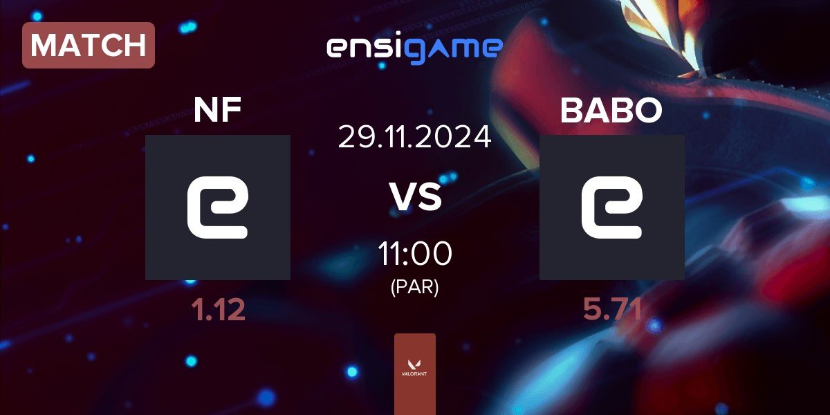 Match NOEZ FOXX NFX vs BABO | 29.11