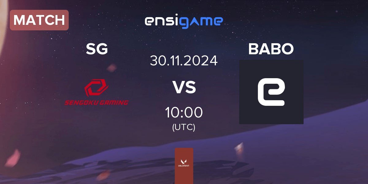 Match Sengoku Gaming SG vs BABO | 30.11