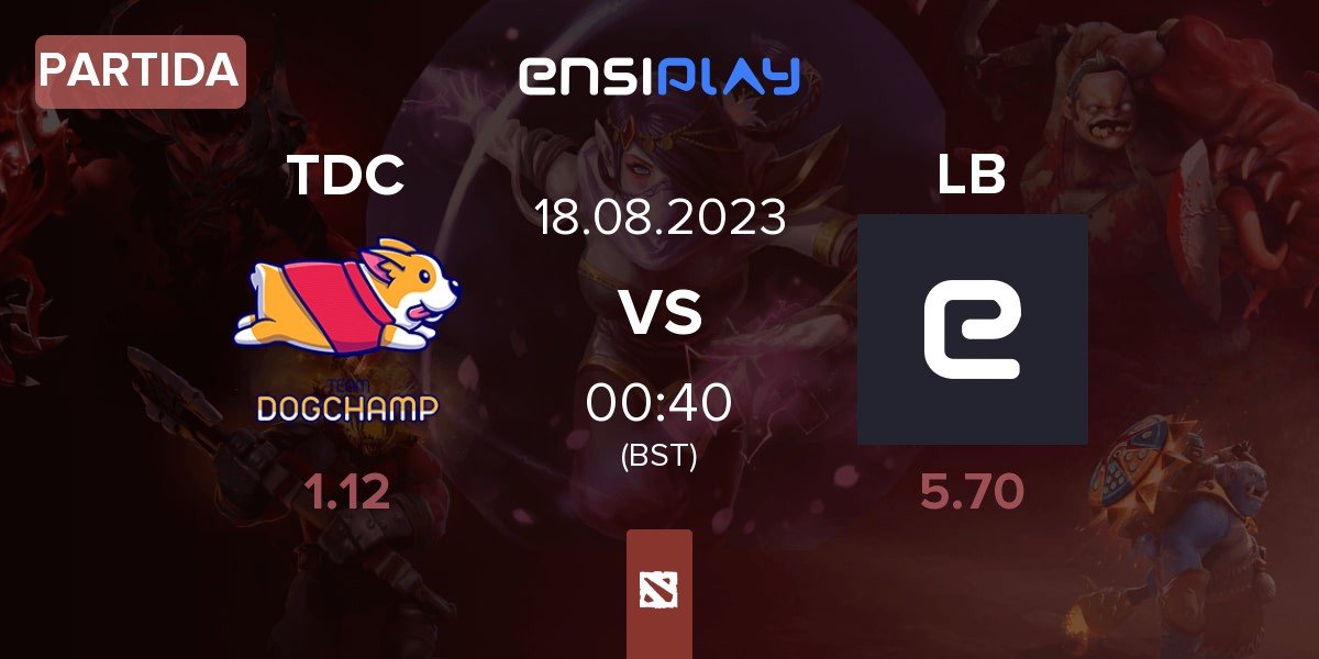 Partida Team DogChamp TDC vs Lucky Bird LB | 18.08