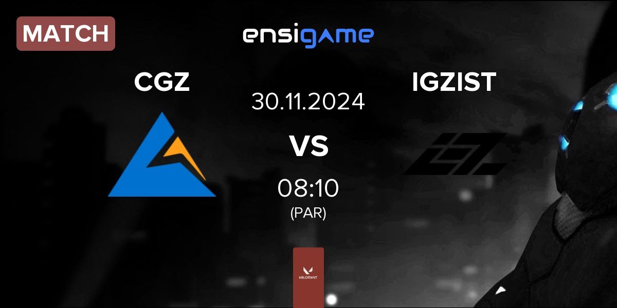 Match Crest Gaming Zst CGZ vs IGZIST | 30.11