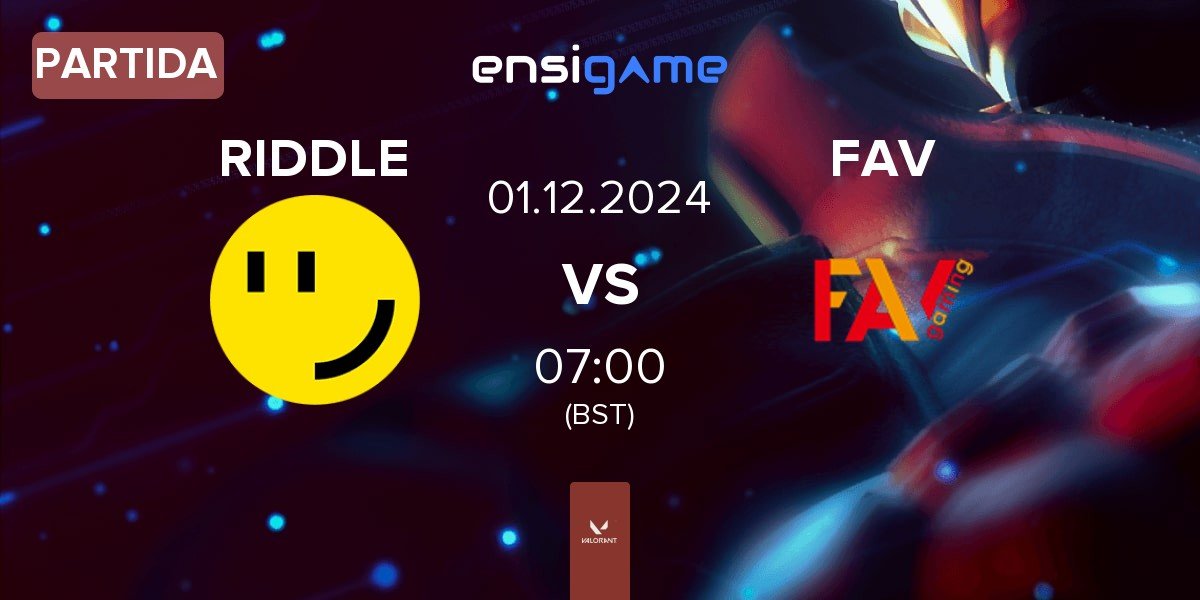 Partida RIDDLE ORDER RIDDLE vs FAV gaming FAV | 01.12