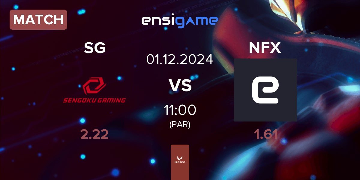 Match Sengoku Gaming SG vs NOEZ FOXX NFX | 01.12