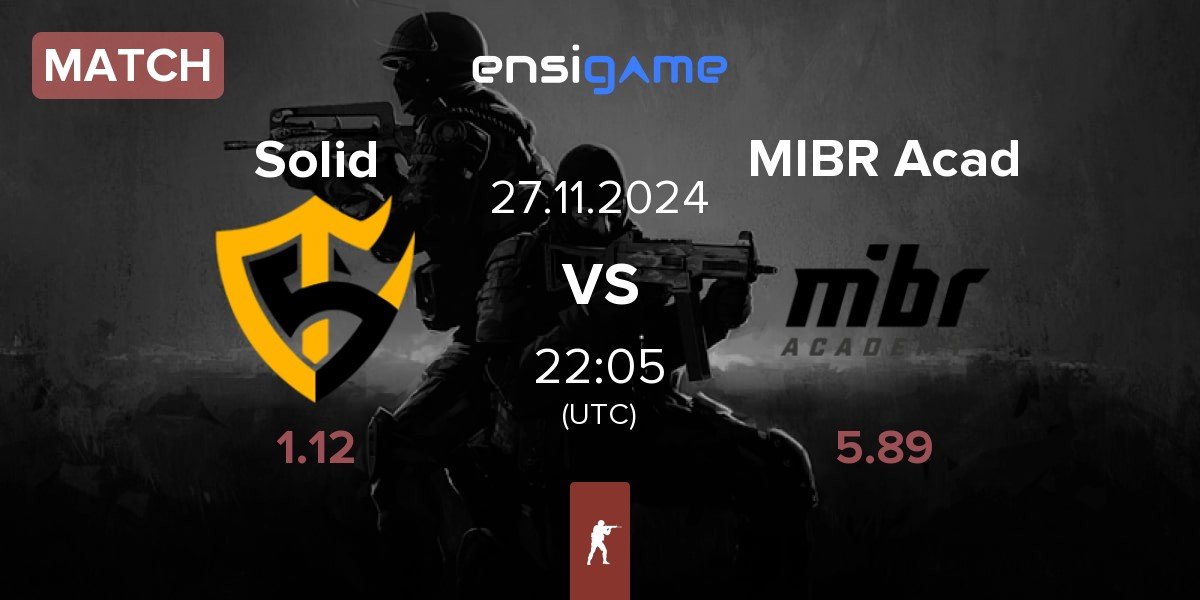 Match Team Solid Solid vs MIBR Academy MIBR Acad | 27.11