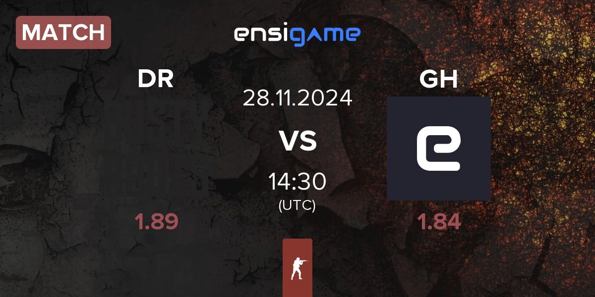 Match Dusty Roots DR vs GameHunters GH | 28.11