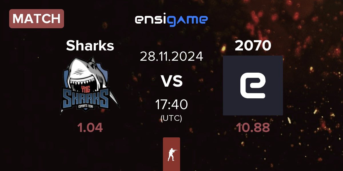 Match Sharks Esports Sharks vs 2070 | 28.11