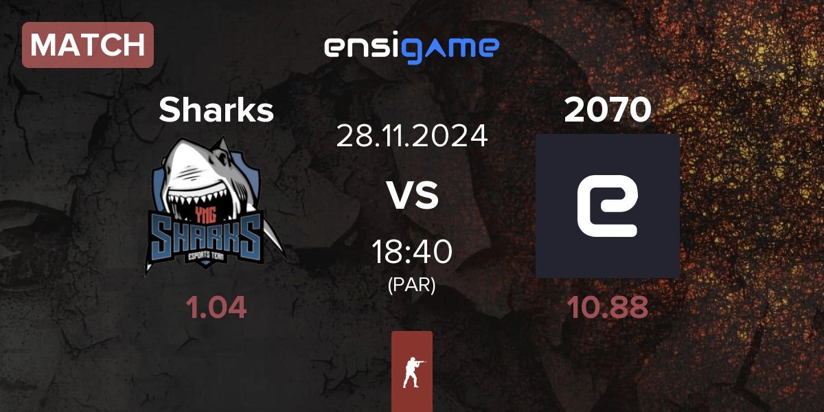 Match Sharks Esports Sharks vs 2070 | 28.11