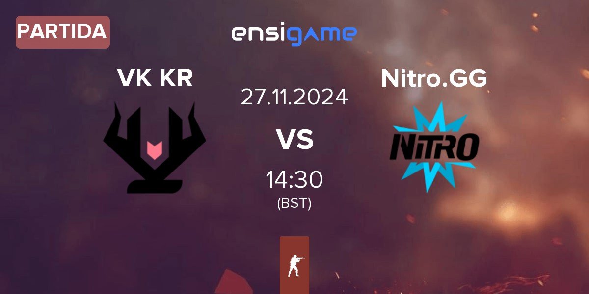 Partida Vikings KR VK KR vs Nitro.GG | 27.11