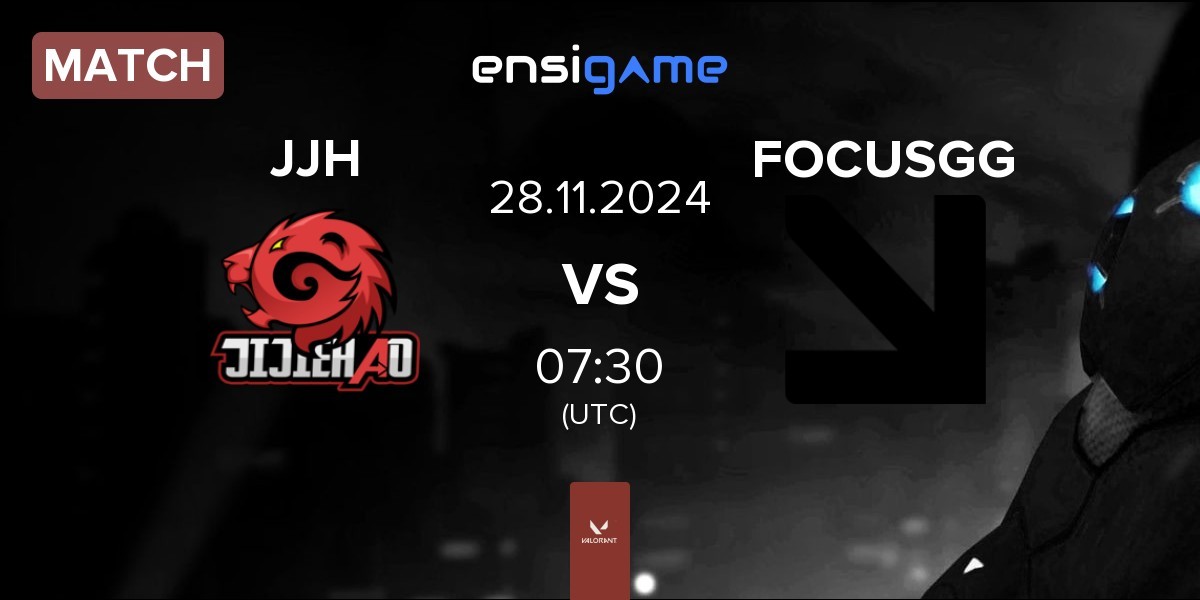 Match JiJieHao BONK JJH vs FOCUSGG | 28.11