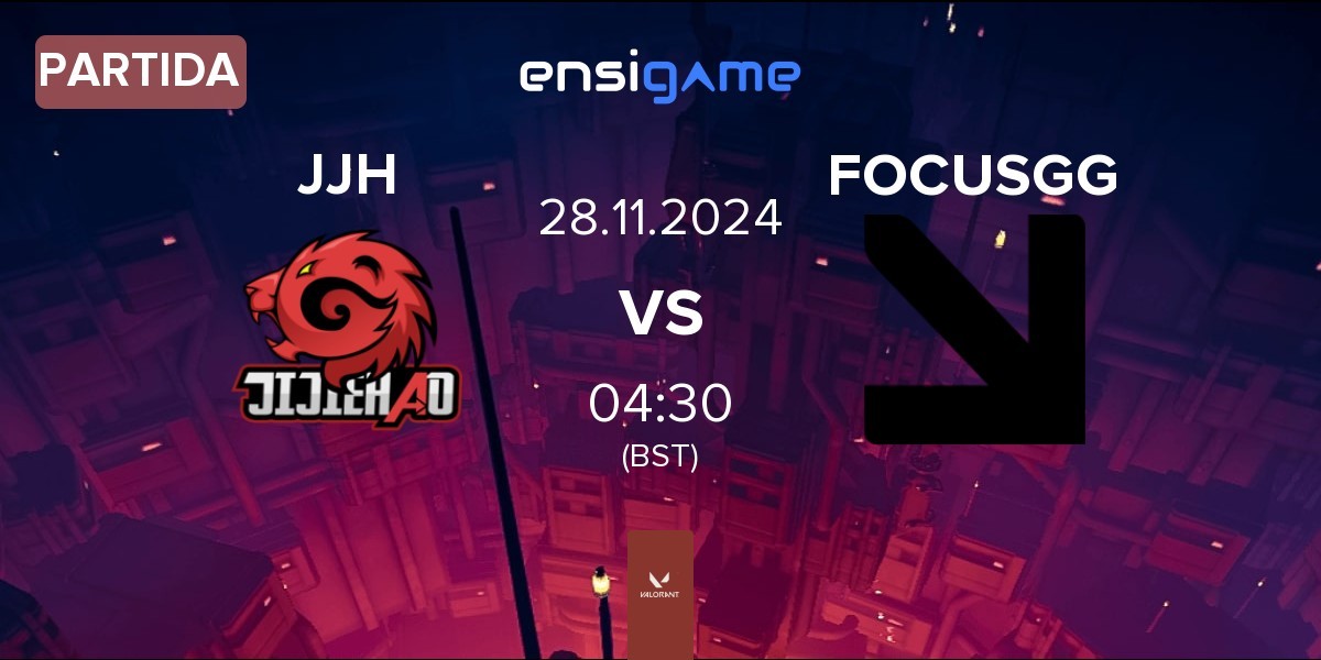 Partida JiJieHao BONK JJH vs FOCUSGG | 28.11