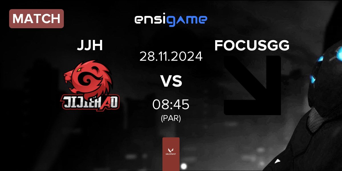 Match JiJieHao BONK JJH vs FOCUSGG | 28.11