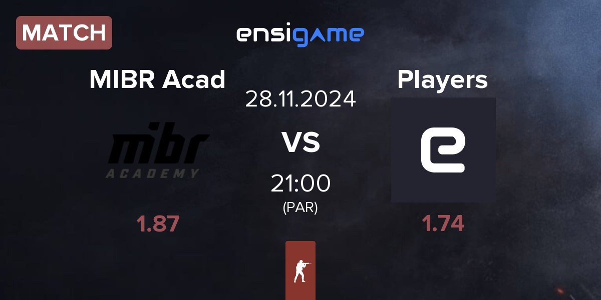 Match MIBR Academy MIBR Acad vs Players | 28.11